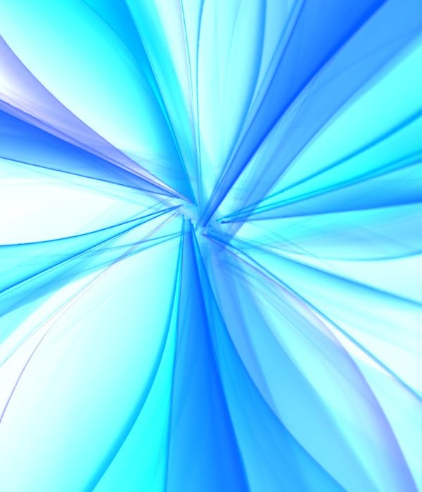 Abstract golden lines representing internal balance and energy flow